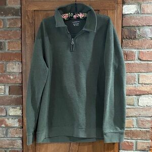 Croft and Barrow half zip pull over